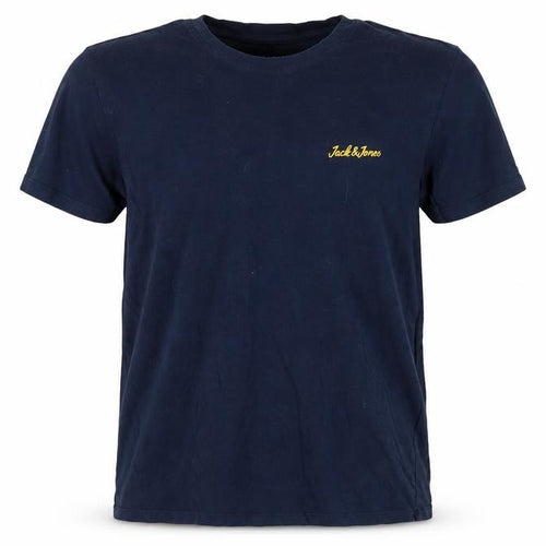 Jack & Jones Men's Blue L T-Shirt, Short Sleeve