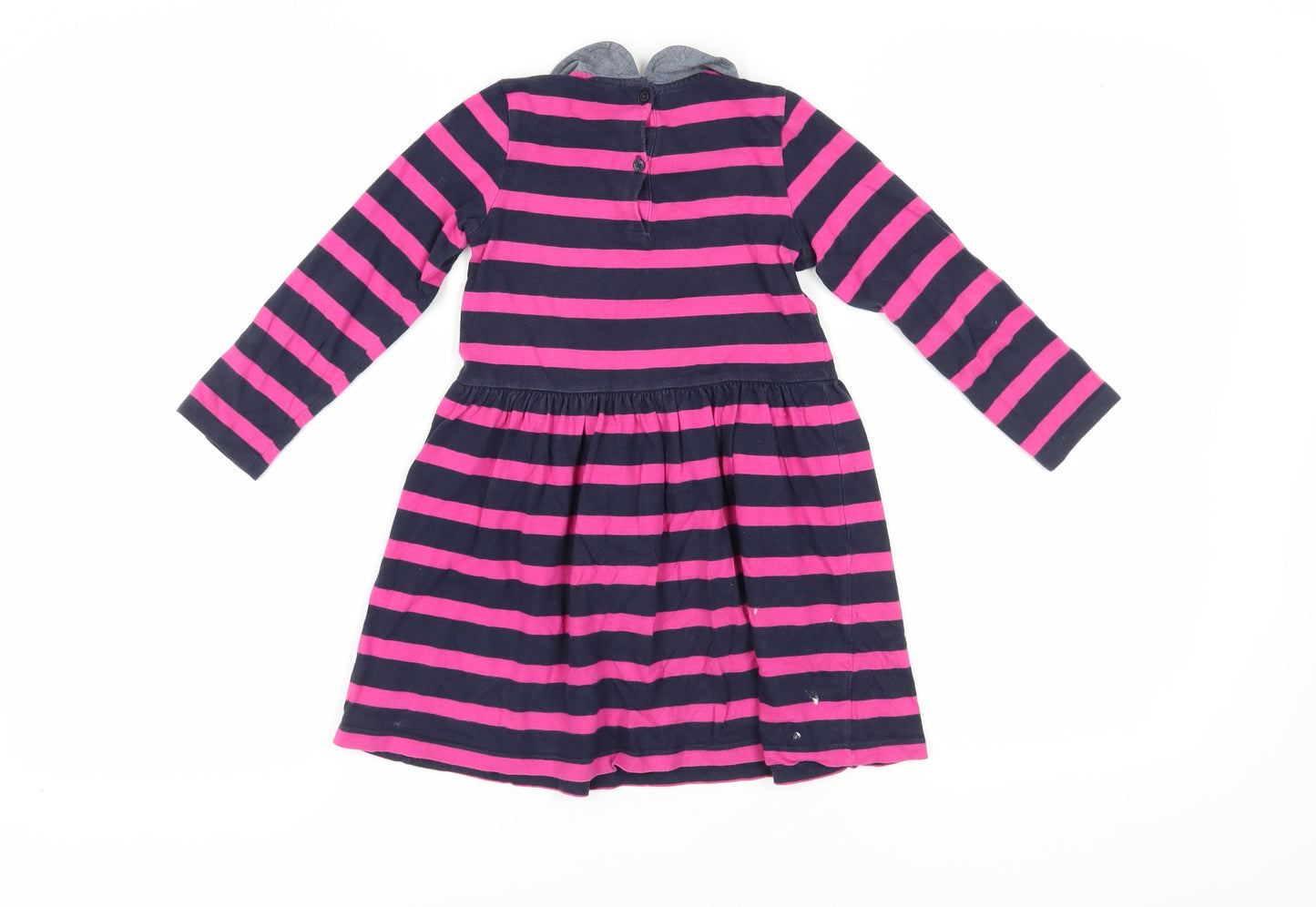 Gap Girls Multicoloured Stripe A-Line Dress 5 Years