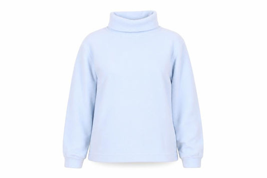 Front view of F.lli Campagnolo Women's Blue Pullover Sweatshirt, size 12