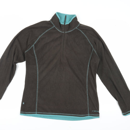 Mountain Life Women's Brown Pullover Sweatshirt Size 14