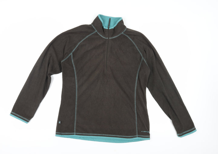 Mountain Life Women's Brown Pullover Sweatshirt Size 14