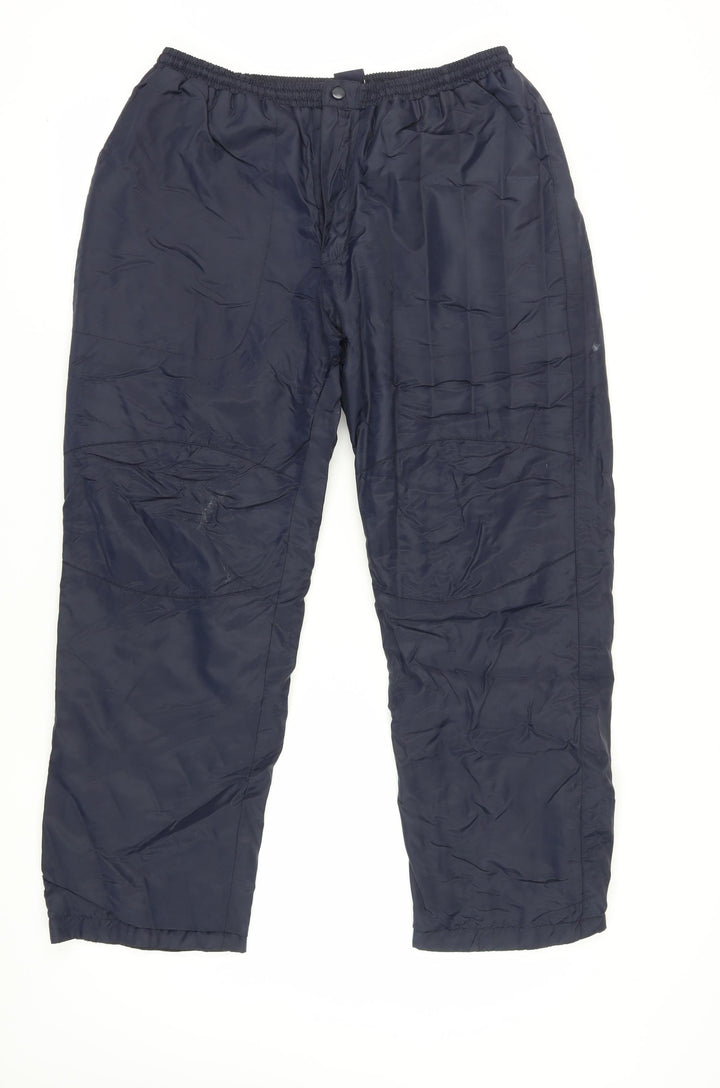 Cotton Traders Men's Blue Rain Trousers L