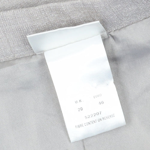 Eastex Women’s Grey Pencil Skirt UK 20 Casual Style