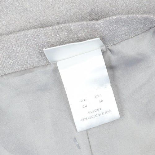 Eastex Women’s Grey Pencil Skirt UK 20 Casual Style