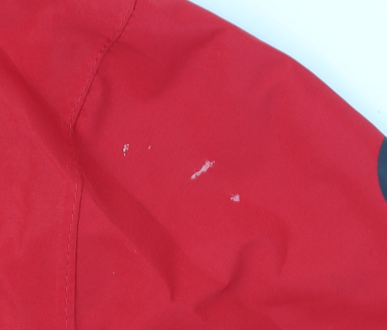 Next Boys Red Hooded Winter Parka Jacket 8-9 Years