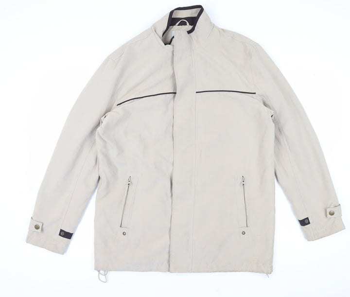 Greenwoods Men's Beige Medium Casual Jacket