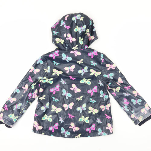 Marks and Spencer Girls Butterfly Rain Coat 5-6 Years