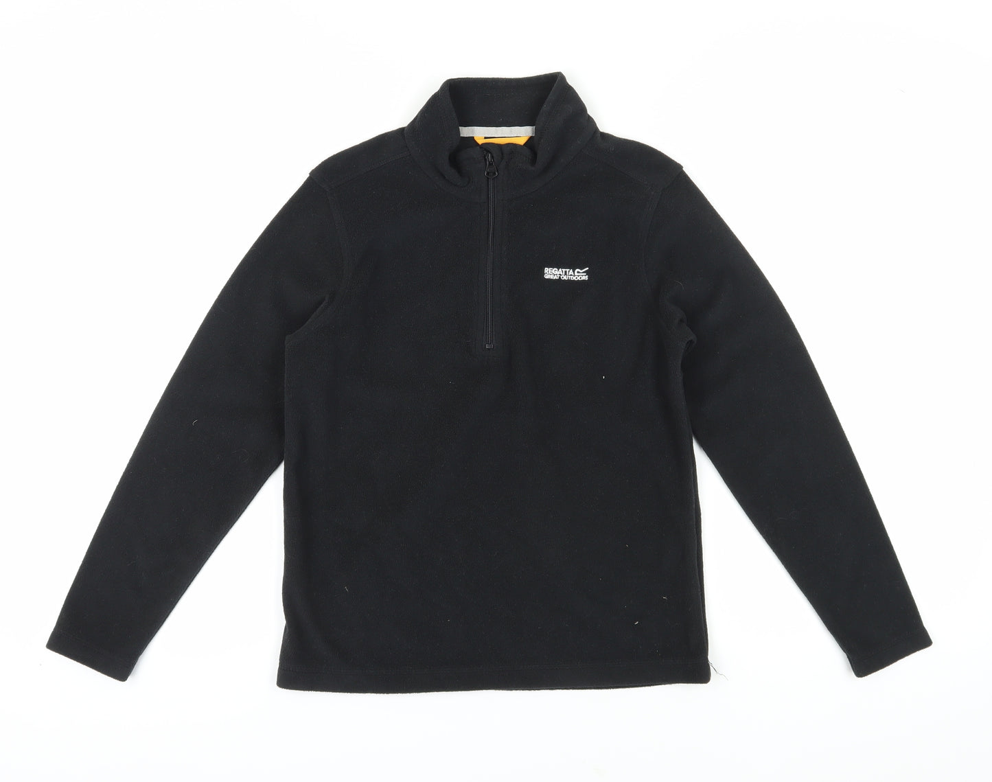 Regatta Boys Black Fleece Zip Sweatshirt 13 Years