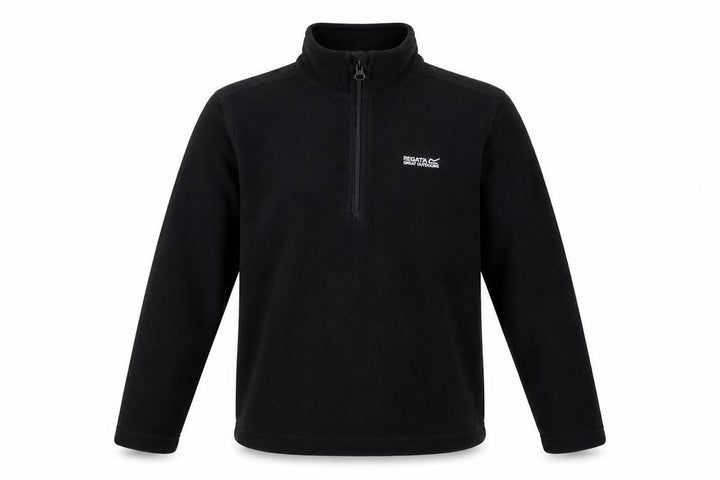 Regatta Boys Black Fleece Zip Sweatshirt 13 Years