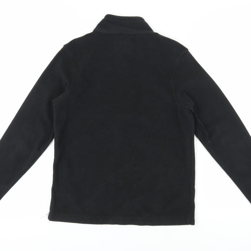 Regatta Boys Black Fleece Zip Sweatshirt 13 Years