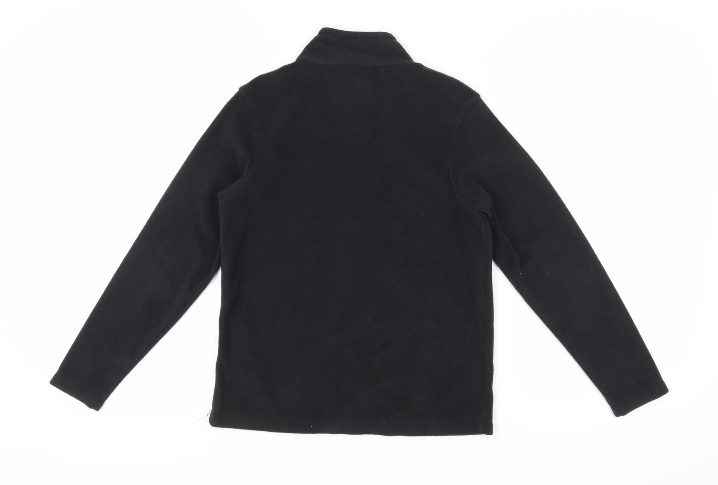 Regatta Boys Black Fleece Zip Sweatshirt 13 Years