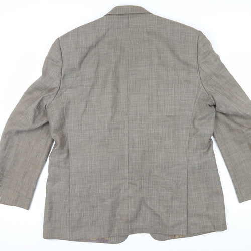 Montague Jeffery Men's Grey 46R Classic Blazer