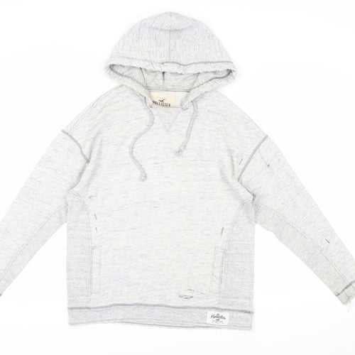 Hollister Men's Grey XS Pullover Hoodie