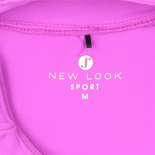 New Look Women's Pink Track Jacket M Slim Fit
