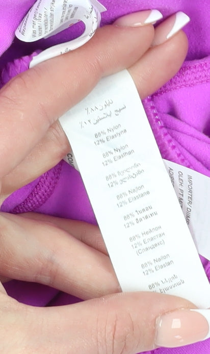 New Look Women's Pink Track Jacket M Slim Fit