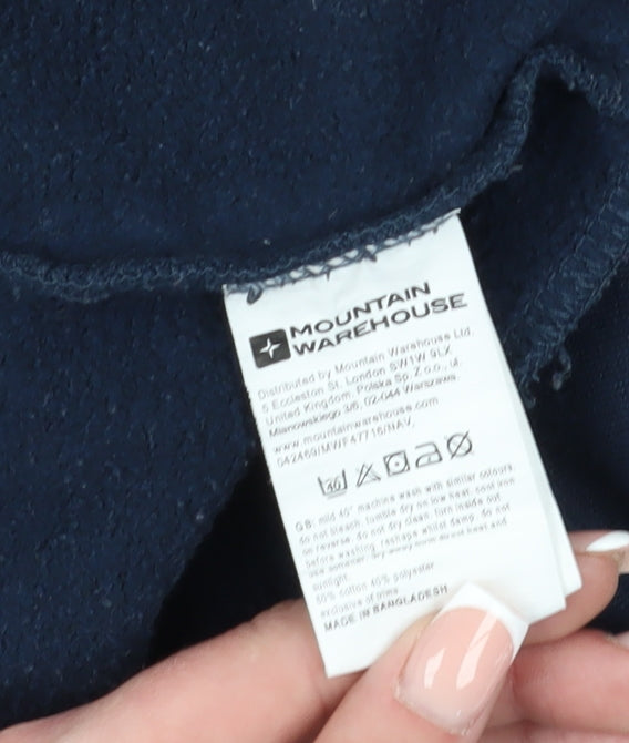 Mountain Warehouse Men’s Blue Outdoor Hoodie Size L