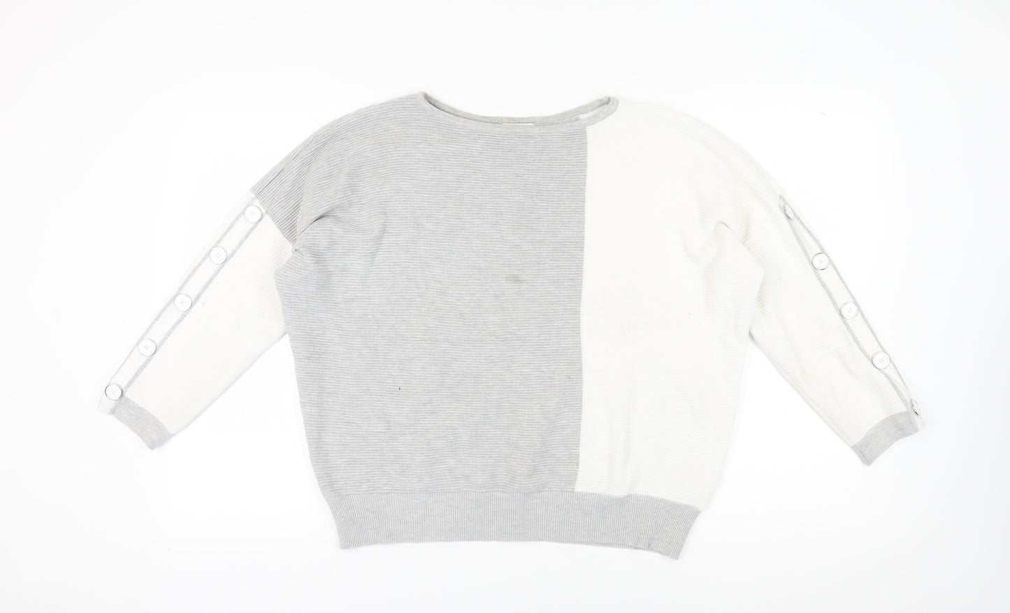JD Williams Women's Grey Pullover Jumper Size 16/18