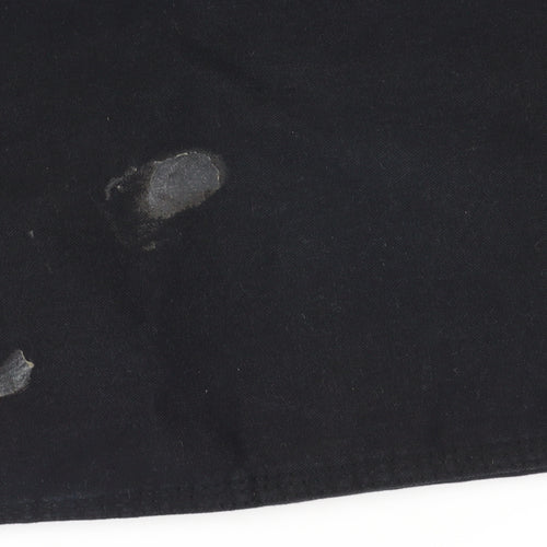 Veltuff Men's Black Cargo Trousers, Size 36