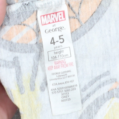 Marvel Boys Multicoloured T-Shirt, 4-5 Years, Graphic Print