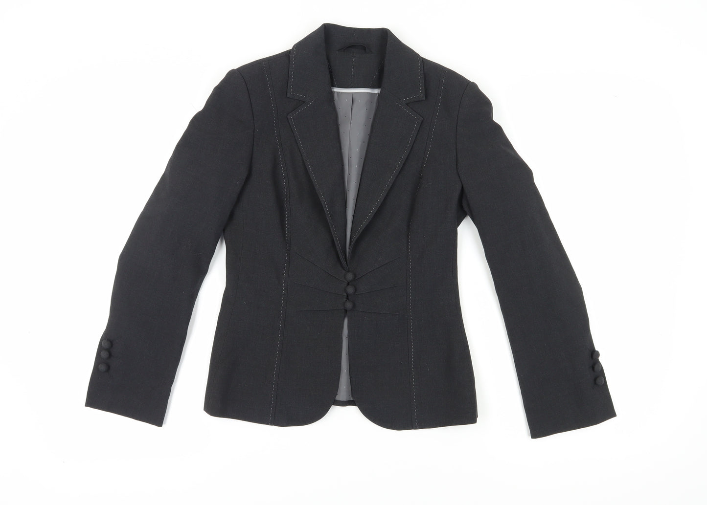 Marks and Spencer Women's Black Blazer Size 6 Petite
