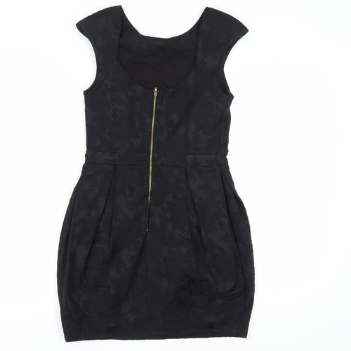 River Island Black Sheath Dress, Size 10, Party