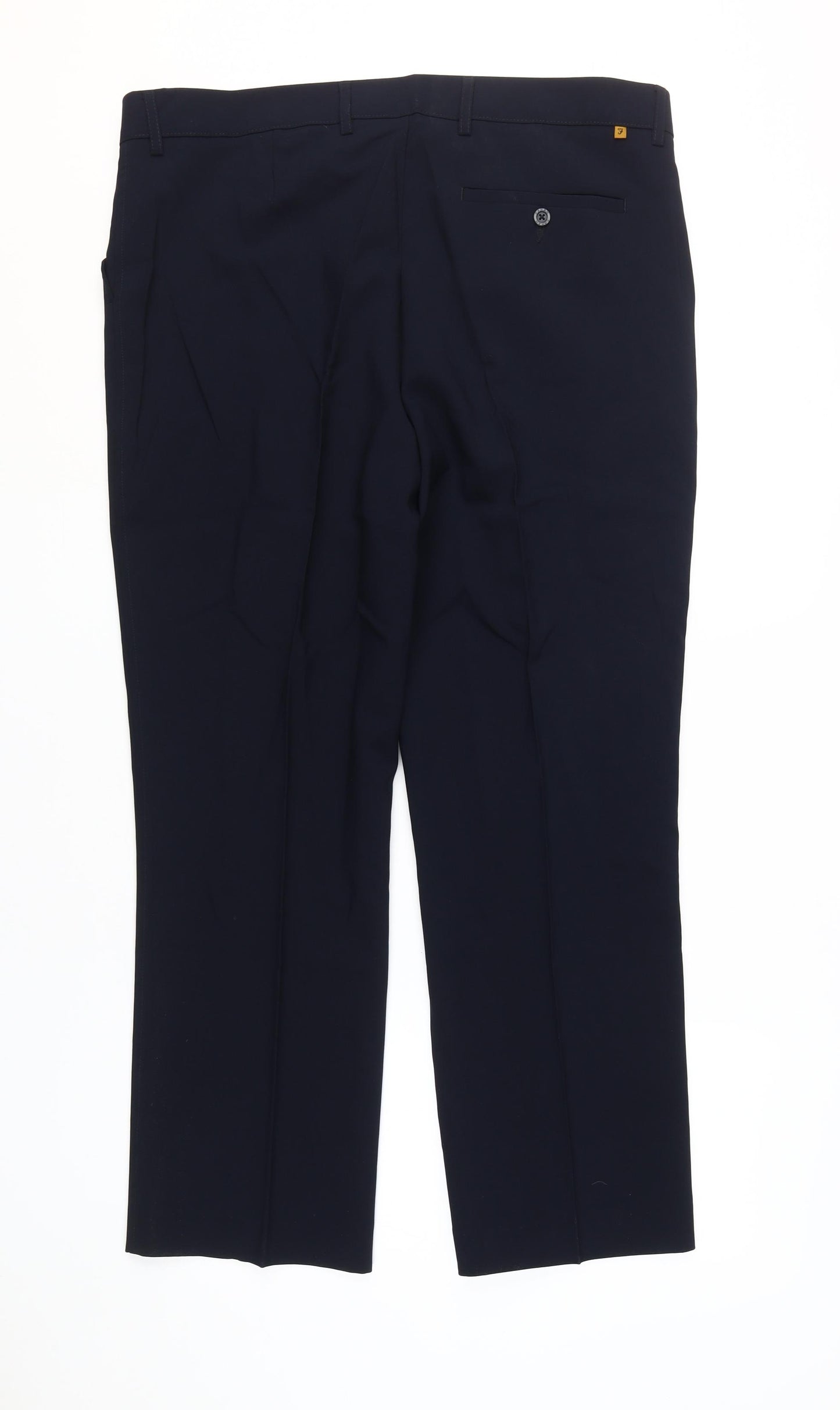 Farah Men's Black Classic Trousers 38