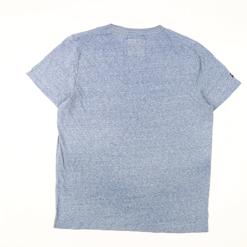 SuperDry Men's Blue 2XL Graphic T-Shirt
