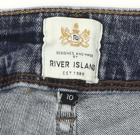 River Island Women’s Blue Skinny Jeans Size 10