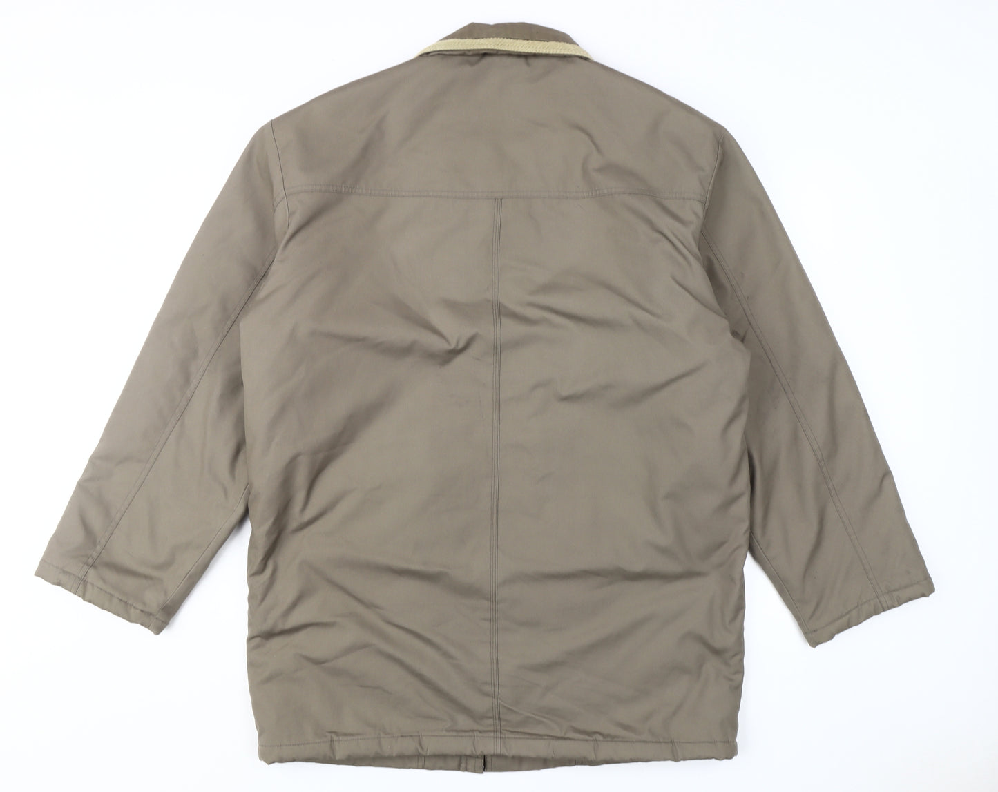 Aldon Men's Brown Basic Jacket, M, Lined Casual