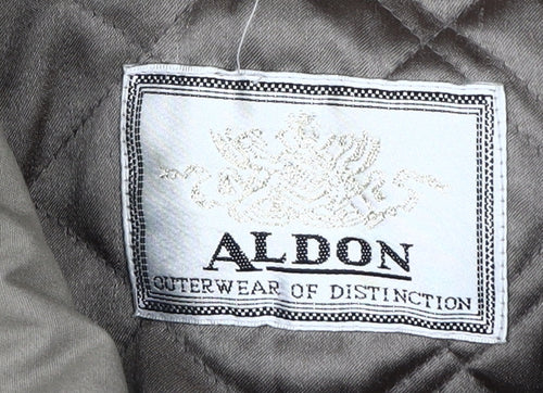 Aldon Men's Brown Basic Jacket, M, Lined Casual