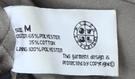 Aldon Men's Brown Basic Jacket, M, Lined Casual