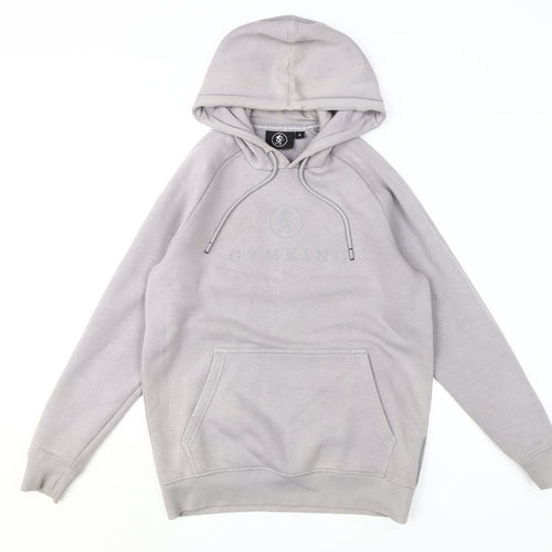 Gym King Men's Grey Pullover Hoodie Size S