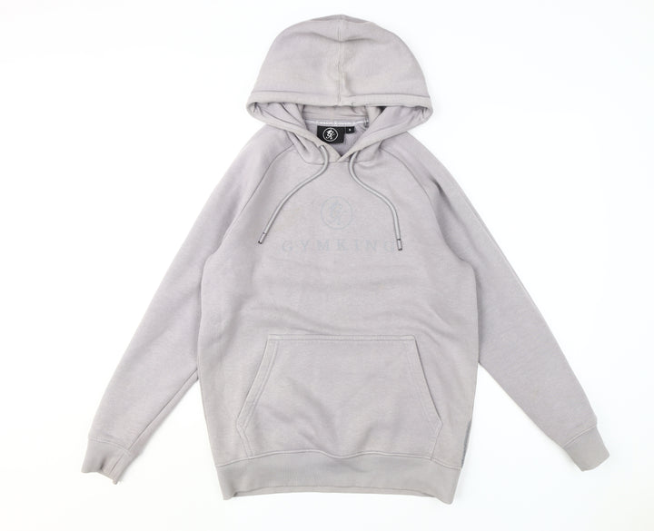 Gym King Men's Grey Pullover Hoodie Size S