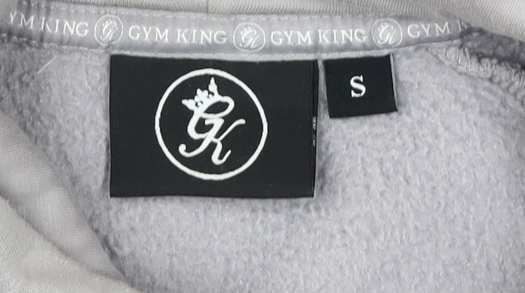 Gym King Men's Grey Pullover Hoodie Size S