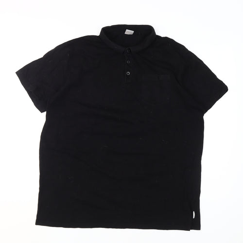 Lee Cooper Men's Black XL Polo Shirt
