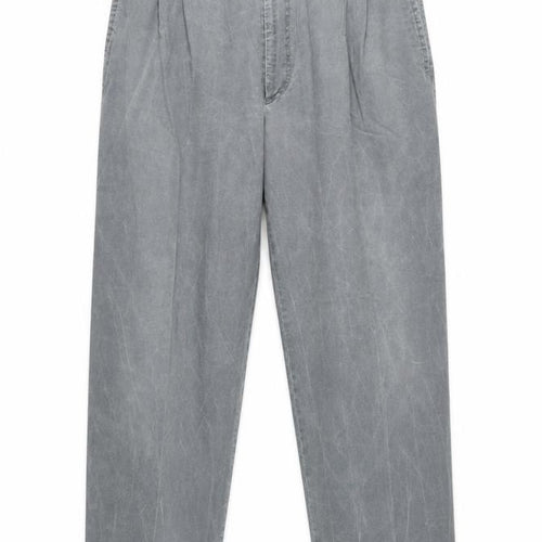 BHS Men's Green Pleated Trousers 40W29L Casual