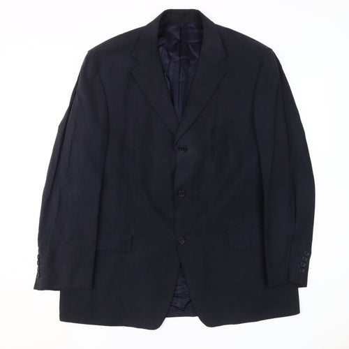 Marks and Spencer Men's Blue Blazer 44 Short Jacket