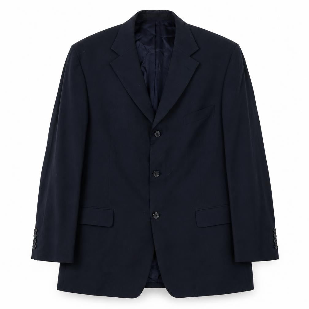 Front view of Marks & Spencer Men's Blue Blazer 44 Short Jacket