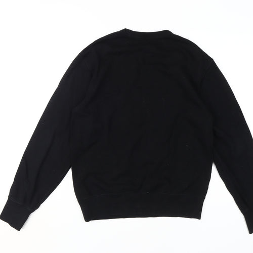 Uniqlo Men's Black XS Art Graphic Pullover Sweatshirt