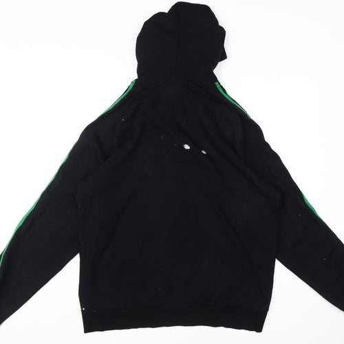 Adidas Men's Black XL Full Zip Hoodie