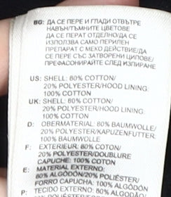 Adidas Men's Black XL Full Zip Hoodie