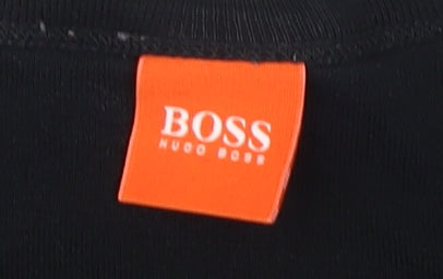 Hugo Boss Men's Black V-Neck T-Shirt, Size L
