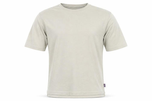 Front view of Regatta Men’s Beige Crew Neck T-Shirt, size S