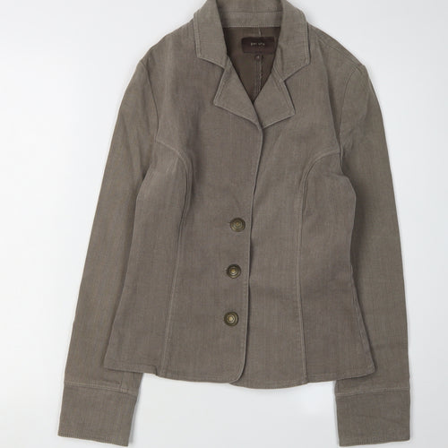 Marks and Spencer Women's Brown Suit Jacket Size 8