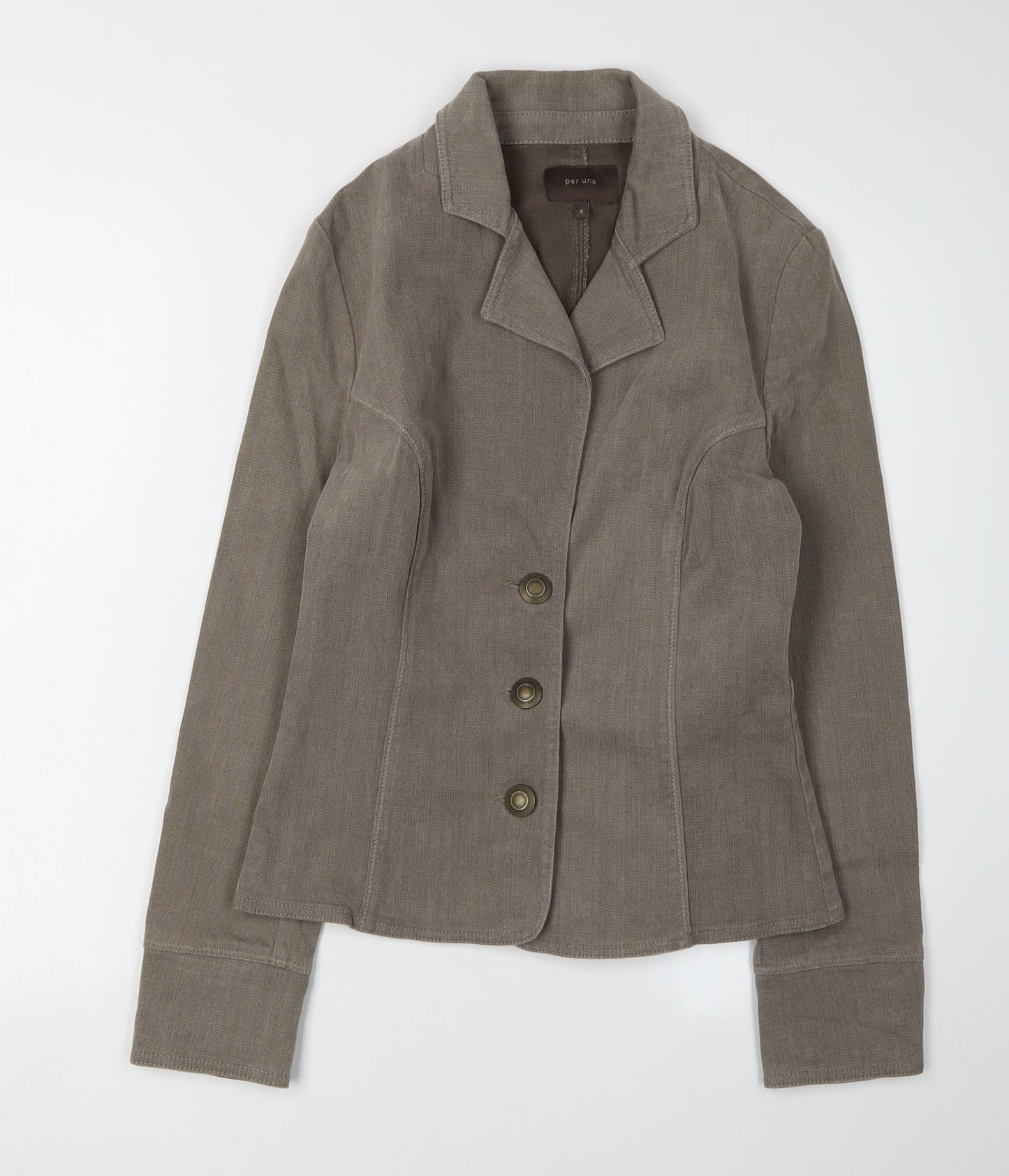 Marks and Spencer Women's Brown Suit Jacket Size 8