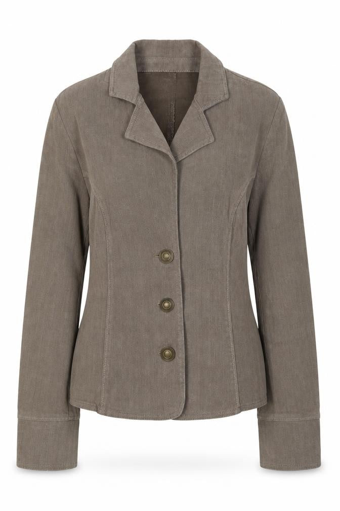 Front view of Marks & Spencer Women's Brown Suit Jacket, size 8