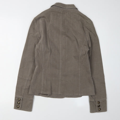 Marks and Spencer Women's Brown Suit Jacket Size 8