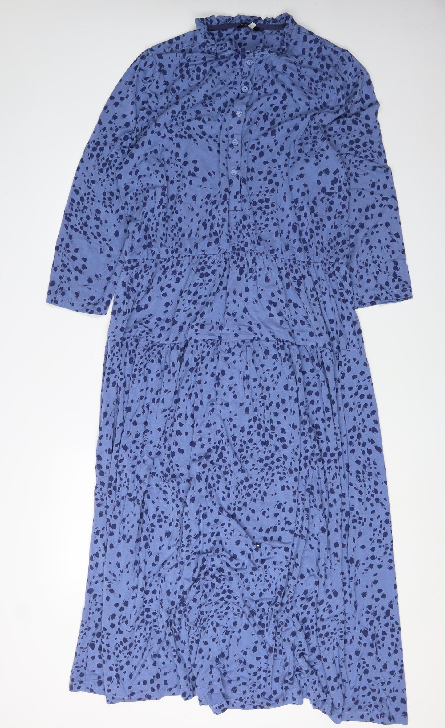 Joules Women's Blue Long A-Line Dress Size 18