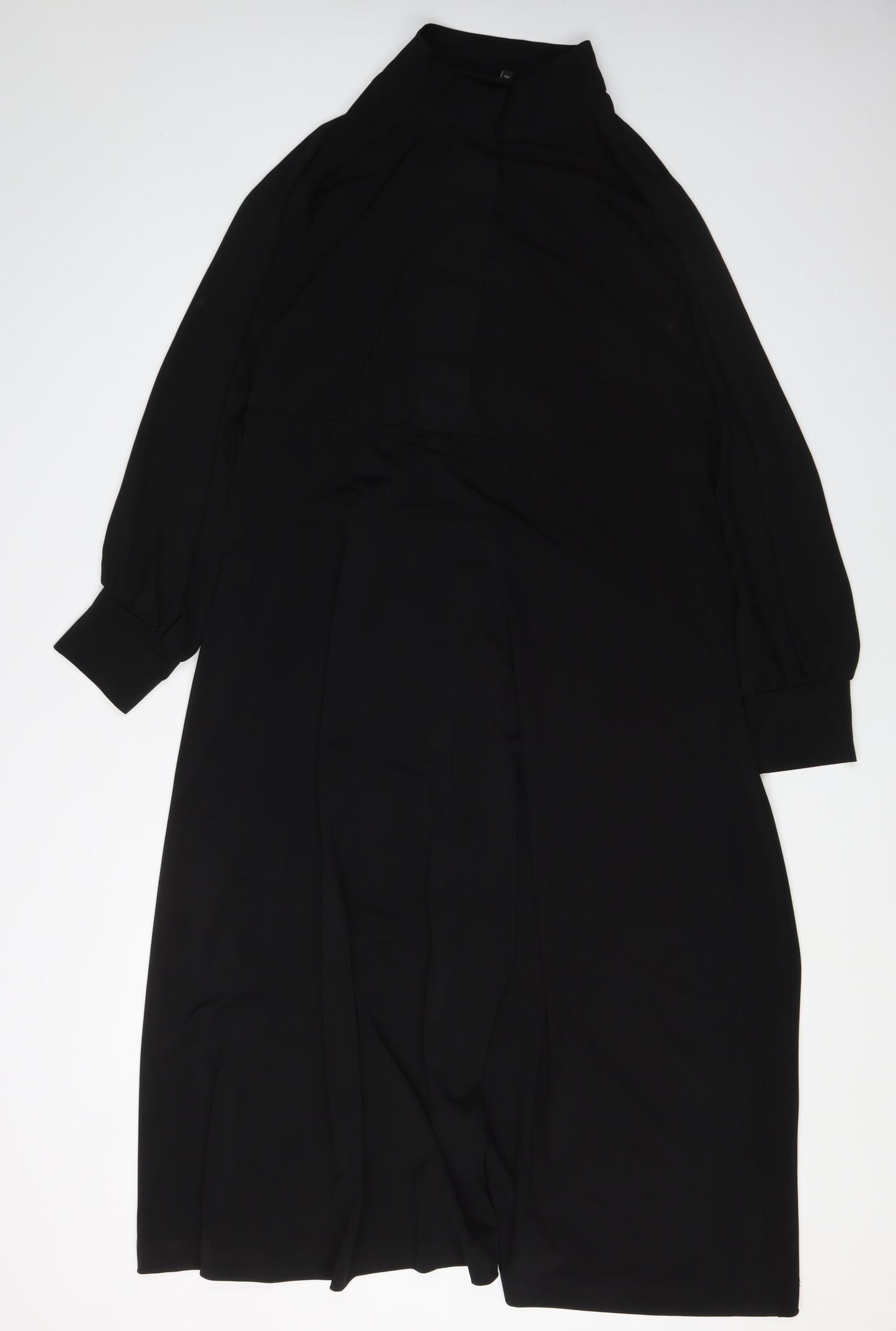 Next Women's Black Long Sleeve Dress Size 18