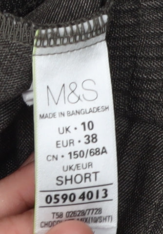 Marks and Spencer Women's Brown Trousers Size 10
